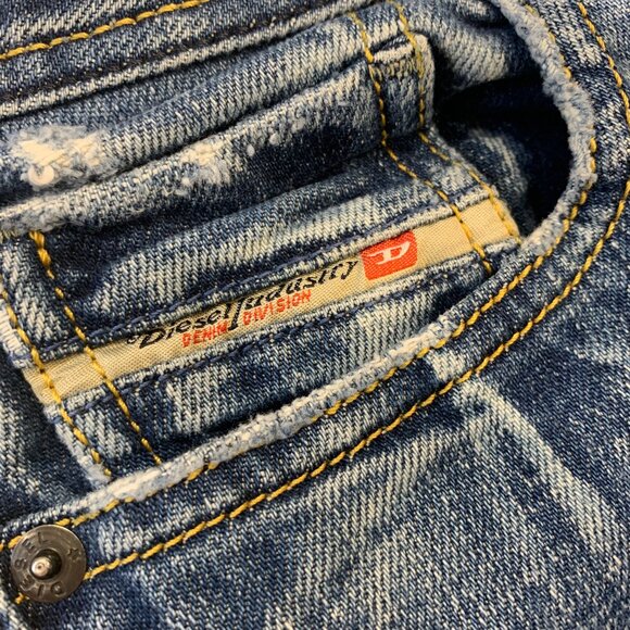 Diesel Bebel Bootcut Denim Jeans - Women's Size 29 x 34 - Picture 4 of 5